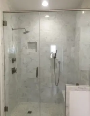 White Bathroom Renovation — Kitchen Remodeling project by Northshore Renovations