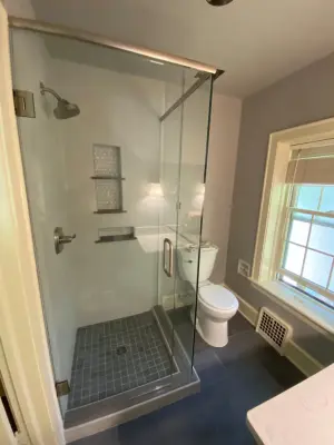 Whitefish Bay Bathroom Renovation — Kitchen Remodeling project by Paramount Tile Design