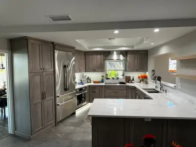 Whittier Cherry Mixer — Kitchen Remodeling project by The Kitchen Design Center
