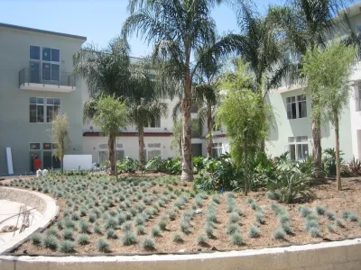 North Hollywood Commercial 1 — Landscape Construction project by Enzo Caserta Landscaping, Inc