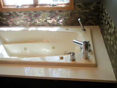 Modern Wichita Bathroom — Kitchen Remodeling project by Persona Kitchen & Bath Solutions, LLC
