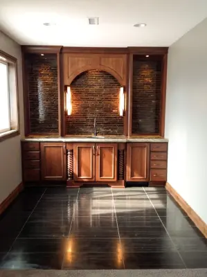 Wichita Classic Basement Wet Bar — Kitchen Remodeling project by Persona Kitchen & Bath Solutions, LLC