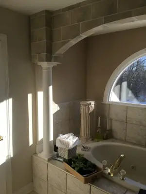 Williamsville - Independent Tub Bathroom — Kitchen Remodeling project by New York Kitchen & Bath