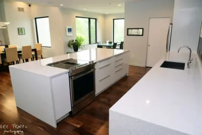 Contemporary Kitchen and Master Suite in Winchester — Kitchen Remodeling project by Cavalier Kitchens & Baths, Inc.