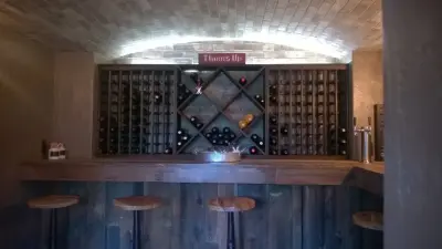 Wine cellar — Kitchen Remodeling project by SBC Contractors