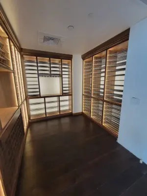 Downtown Austin Condo Wine Cellar — Kitchen Remodeling project by Modern Home Transformations, LLC