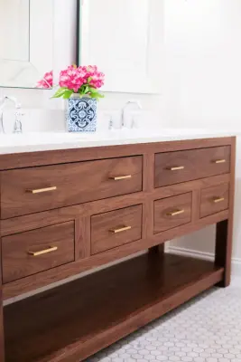 Timber and Ivory Bathroom — Kitchen Remodeling project by Rothgangel Cabinetry And Home Improvement