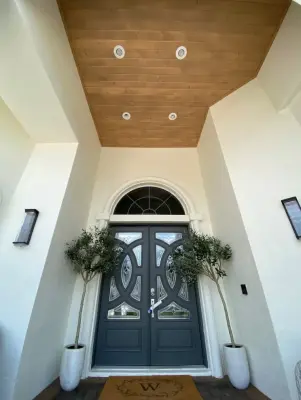 Timber Panel Ceilings — Kitchen Remodeling project by Precise Homes Renovations