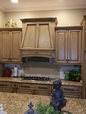Tailored Glazed Woodwork for Kitchen and Living Spaces — Kitchen Remodeling project by Steve's Renovations