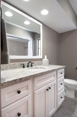 Worthington Hall Restroom — Kitchen Remodeling project by Simple Bath & Simple Kitchen