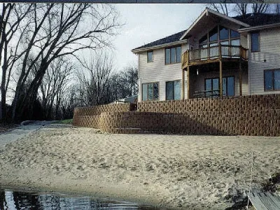 Retaining Walls — Landscape Construction project by Executive Lawn & Landscaping, LLC. in Omaha