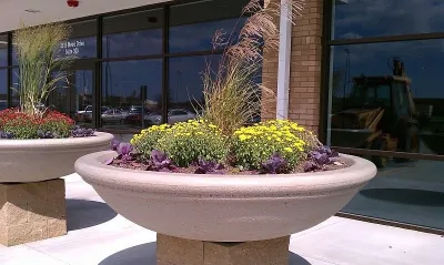 Custom Potting Projects — Landscape Construction project by Executive Lawn & Landscaping, LLC.