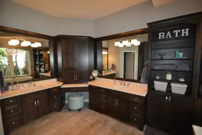 Yount Bathroom Renovation — Kitchen Remodeling project by The Bath And Kitchen Gallery, Inc.