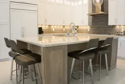 Zapfel Residence Kitchen and Bathrooms Renovation — Kitchen Remodeling project by Royal Constructors Of Naples