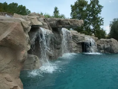 Swimming Pool Remodel in Temecula Wine Country — Landscape Construction project by Expanding Horizons