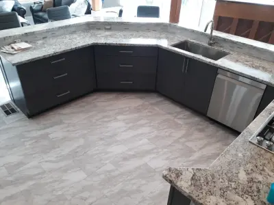 Sleek Contemporary Kitchen — Home Renovation & Remodeling Services project by Maltas Construction LLC
