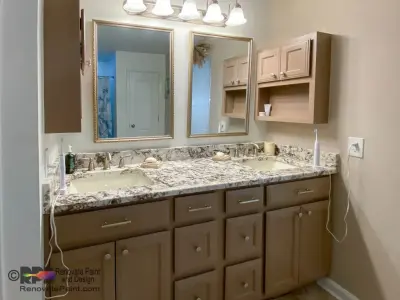 Homey Atmosphere Enhancements for Kitchen and Bathroom — Home Renovation & Remodeling Services project by Renovate Paint And Design