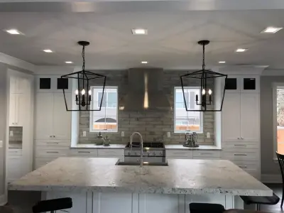 Home Kitchen and Living Renovation — Home Renovation & Remodeling Services project by Buildby7 LLC