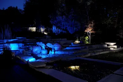 Modern Hillside Entry and Sculpture Garden — Landscape Design project by Breaking Ground