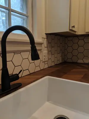 Kitchen Wall Decor, Window Treatments, and Storage Shelves — Home Renovation & Remodeling Services project by Ruiz Renovations
