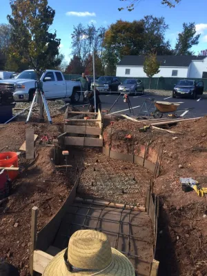 Fitz's Fish Ponds - Paver Installation in Bound Brook, NJ