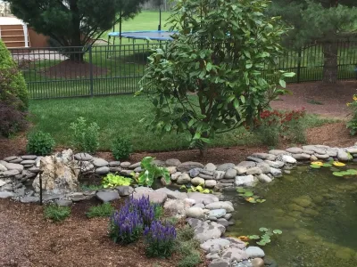 Fitz's Fish Ponds - Paver Installation in Bound Brook, NJ