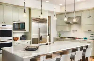 Kitchen Island Inspirations by Kitchen Master Design & Remodeling LLC