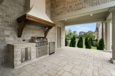Alfresco cooking area — Home Renovation & Remodeling Services project by Contractors 4U