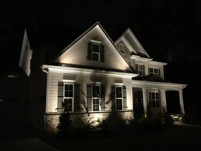 Outdoor Landscape Lighting by Fontaine Landscaping Inc.