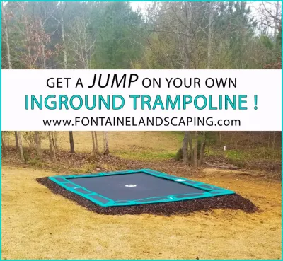 IN-GROUND TRAMPOLINES! by Fontaine Landscaping Inc.