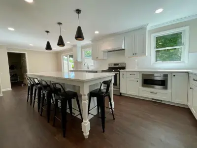 Kitchen - Expanding Space by Removing Walls — Home Renovation & Remodeling Services project by Andris Silins - Remodeling, Construction & Consult