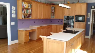 Culinary space makeover — Home Renovation & Remodeling Services project by A.M.Carter Construction Inc