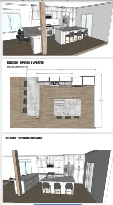 Modern Kitchen Remodel — Home Renovation & Remodeling Services project by Marbs Renovation