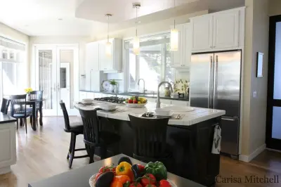 Monochrome Kitchen Makeover — Home Renovation & Remodeling Services project by Matt White, Neil Kelly Company