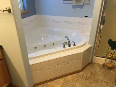 Renovation of Master Bathroom and Kitchen Tiles — Home Renovation & Remodeling Services project by Keesler Construction & Remodeling