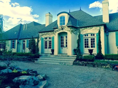 French Country Landscape Design — Landscape Construction project by Freemans Landscape in Edmond