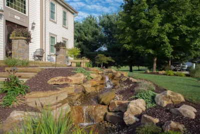 Funyak Landscapes, L.P. - Retaining Wall Construction in Mars, PA