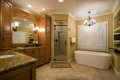Circle Bath — Home Renovation & Remodeling Services project by GES Custom Remodel LLC
