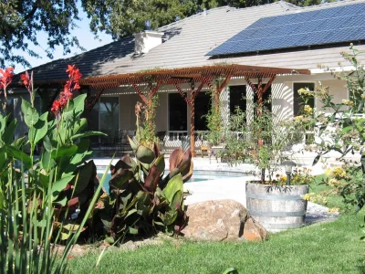 Pergola design & installation — Landscape Construction project by Gaia Creations