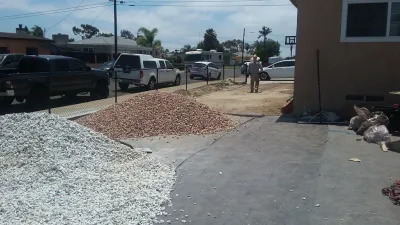 Before and After — Landscape Construction project by GALA Services Inc