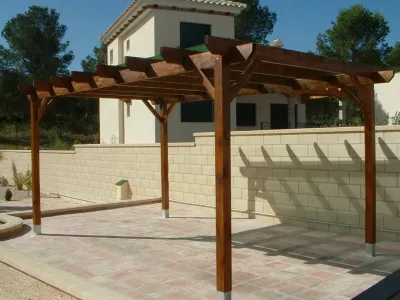 Patio covers — Landscape Construction project by GALA Services Inc