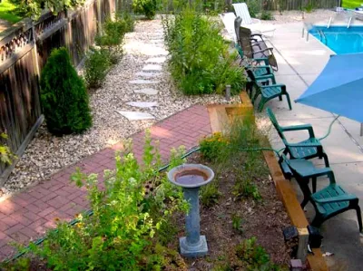 By The Pool by Ganshert Nursery & Landscapes