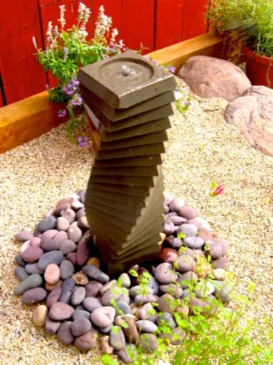 Water Sculptures by Ganshert Nursery & Landscapes