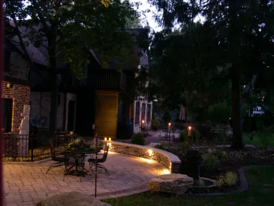 Nakoma Paver Patio by Ganshert Nursery & Landscapes