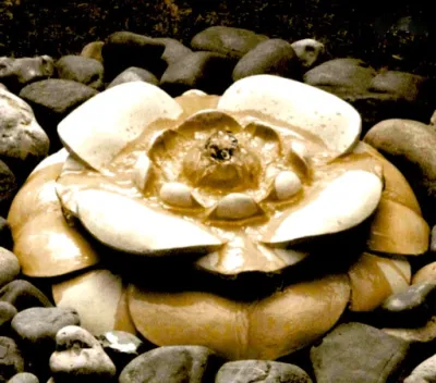 Flower Water Feature — Landscape Construction project by Ganshert Nursery & Landscapes