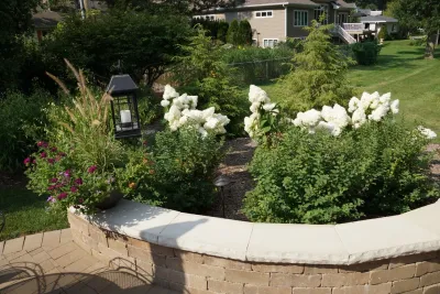 Backyard Patio Transformation by Ganshert Nursery & Landscapes