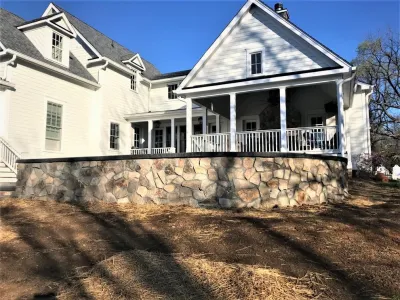 Patio and Firepit — Landscape Construction project by Garcia Patios And Landscaping, Inc.