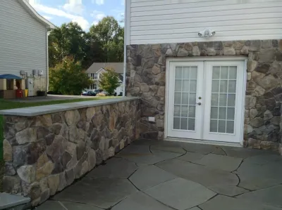 Walkways — Landscape Construction project by Garcia Patios And Landscaping, Inc. in Hanover