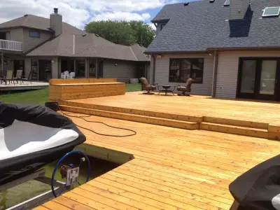 Shoreline Deck — Home Renovation & Remodeling Services project by Carlson Projects INC