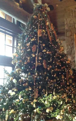 Christmas Decor — Landscape Construction project by Garden Creations, Inc.